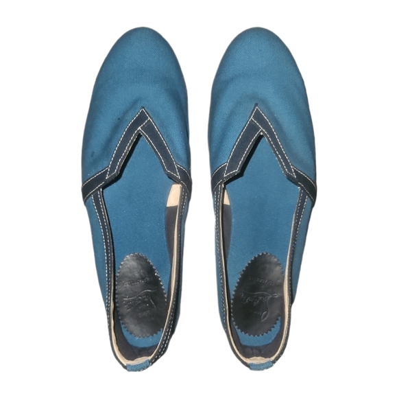 CHRISTIAN LOUBOUTIN | Men’s Blue Canvas Espadrille Loafers – EU 42 / US 9 main image 5